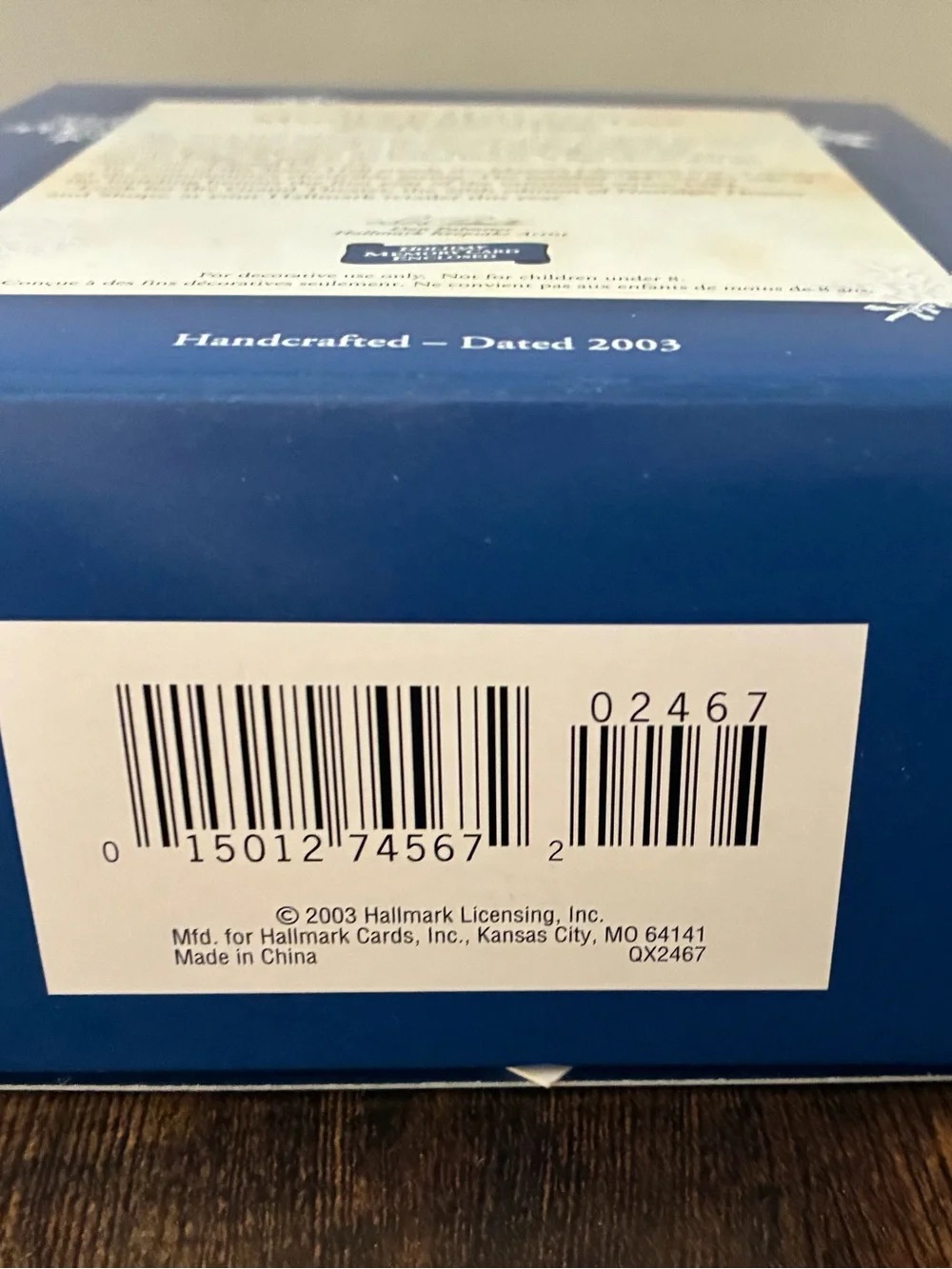 Hallmark new box